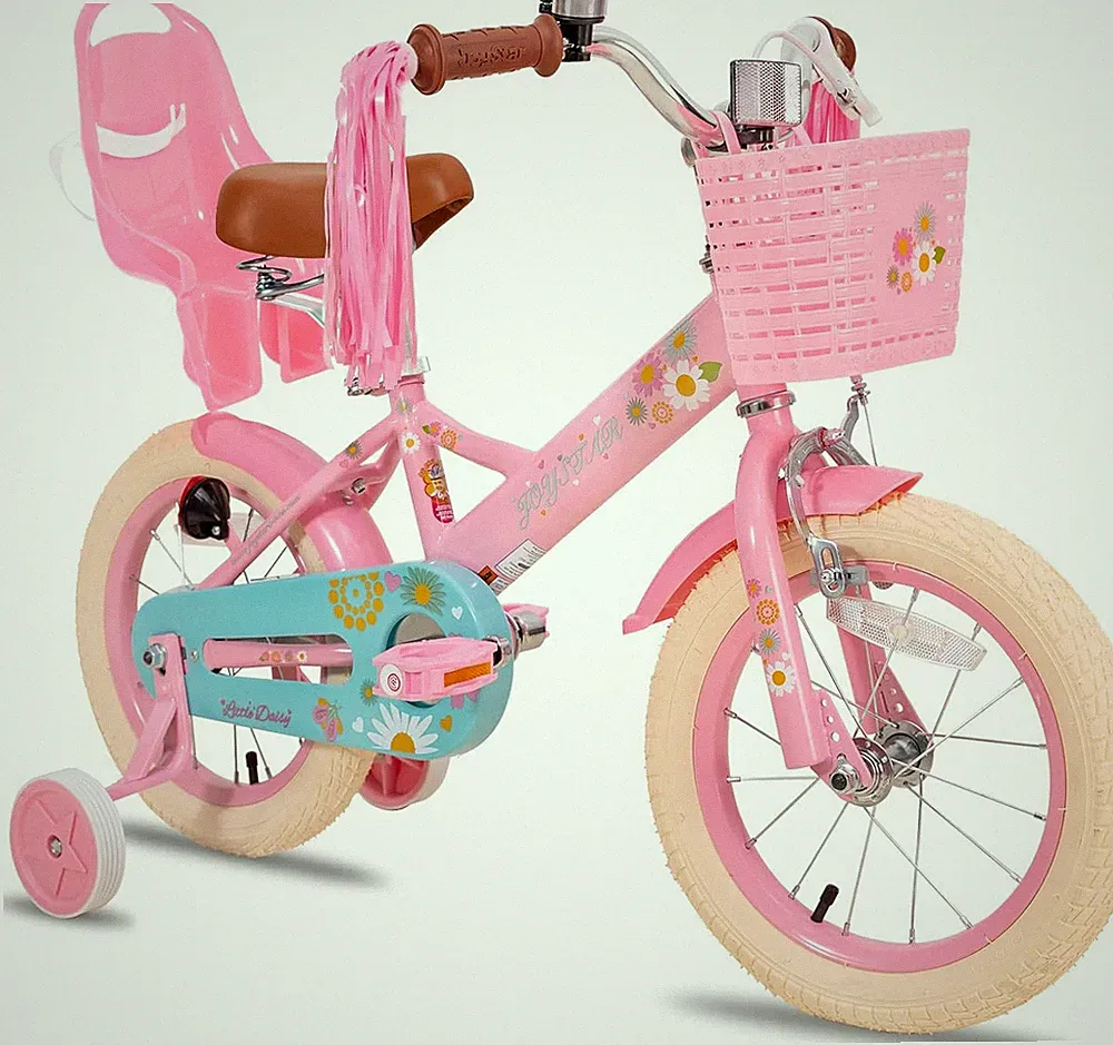 Little Daisy Kids Bike for Girls Boys Ages 2-7 Years, 12 14 16 Inch Girls Bikes